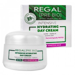 Интензивно хидратиращ дневен крем за лице против бръчки Regal PreBio - Rosa Impex